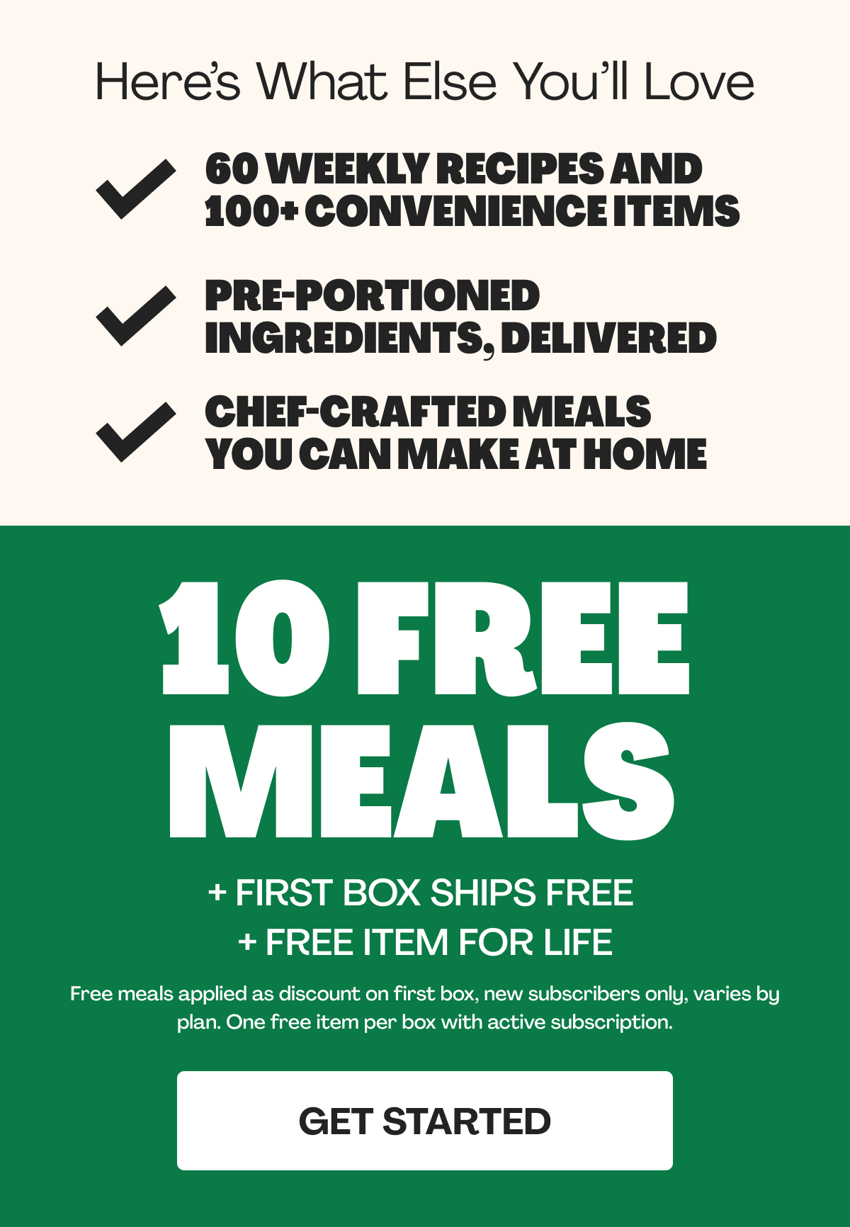 Mealtime wins. Guaranteed. 