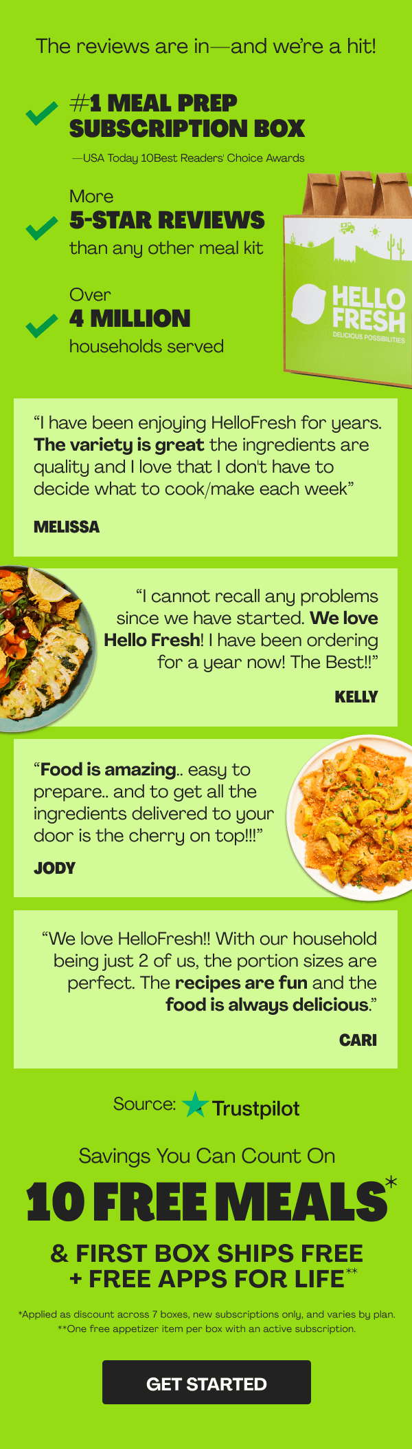 HelloFresh males mealtime easy and fun!