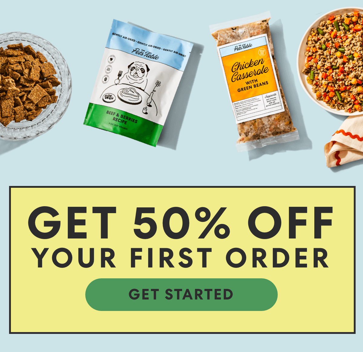 Get 50% off your first order