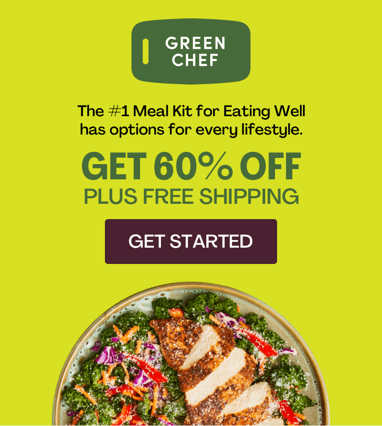 Green Chef: Get 60% Off Plus Free Shipping