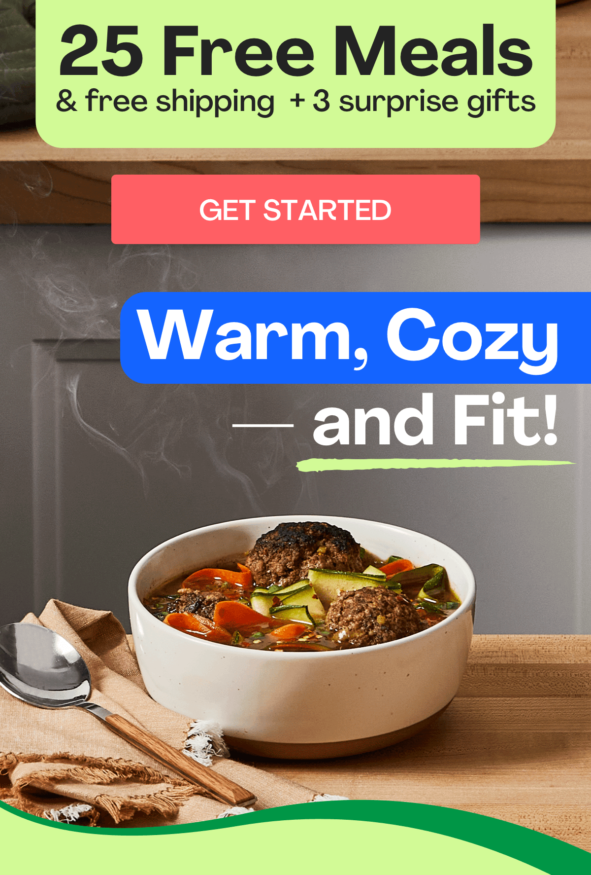 Warm, cozy and fit! 