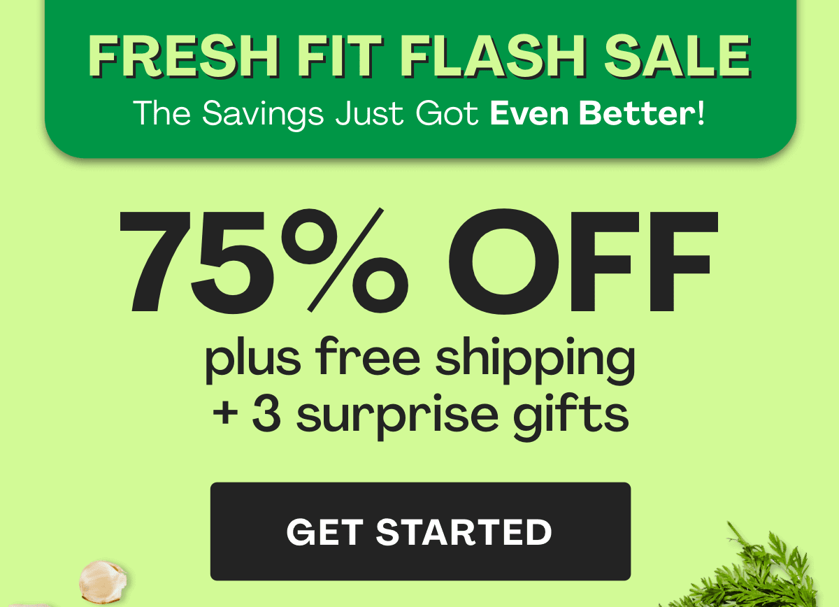 Fresh Fit Flash Sale just got even better